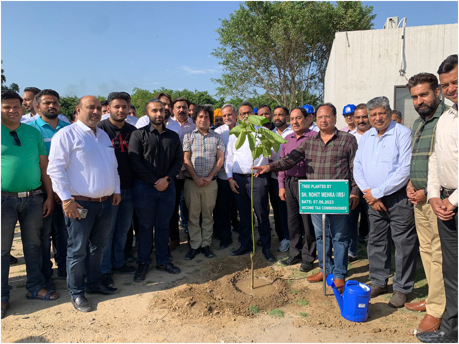 Greening the Future: Tree Plantation Event at Bhawani IndustriesPrivate Limited